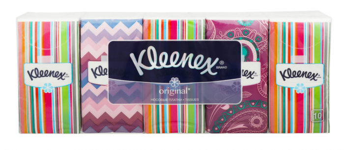 Batiste igienice uscate Kleenex HNK Original, 10 pachete cu 10 batiste [4]