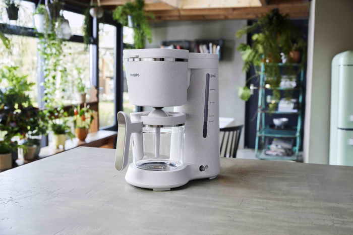 Cafetiera Automata Philips Eco Conscious, 1000 W, Rezervor 1.32 L, Alb pukika.ro [6]