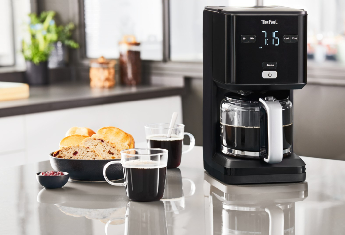 Cafetiera Automata Tefal CM600810, Rezervor 1.25 L, Negru  pukika.ro [4]