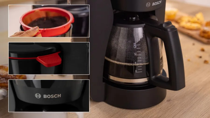 Cafetiera Bosch MyMoment TKA3M133, 1200 W, Rezervor 1.4 L, Negru pukika.ro [6]