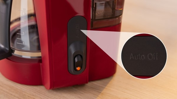 Cafetieră Bosch TKA2M114, 1200 W, 1.25 L, Filtru Permanent, Sistem Anti-Picurare, Oprire Automată, Roșu pukika.ro [2]