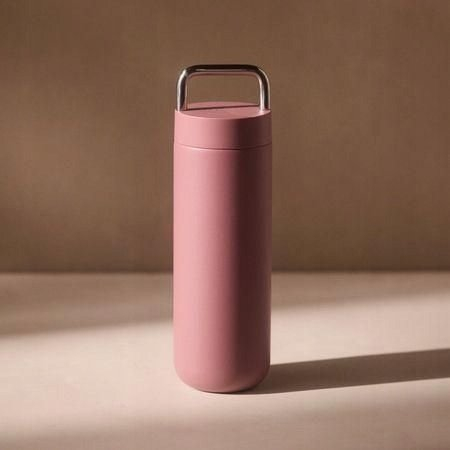 Cană Termos Fellow, Capacitate 591 ml, din Ceramică, Roz pukika.ro [4]