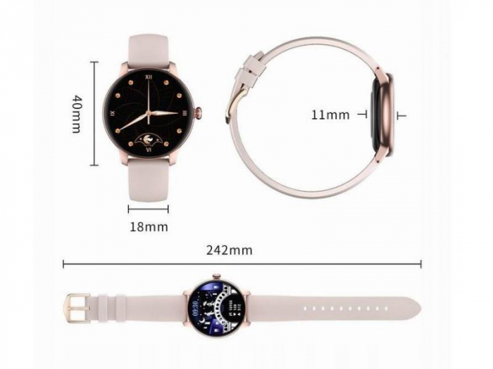 Ceas Smart Oromed Oro Lady Gold 27,6mm pukika.ro [10]