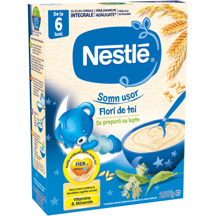 Cereale Somn Usor Flori de tei Nestle, 6 luni+, 250g [1]