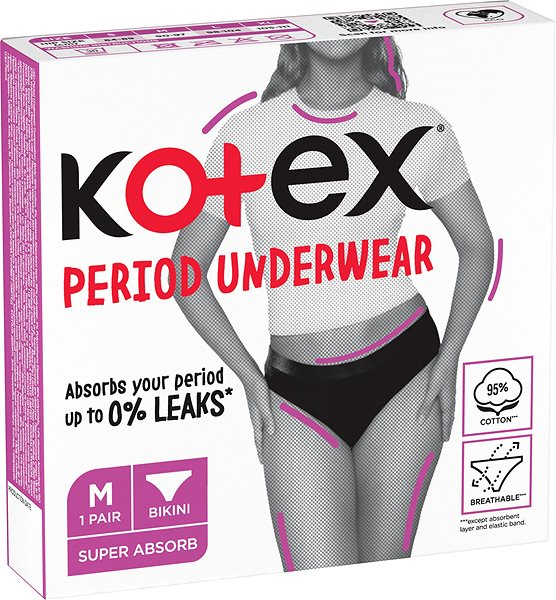 Chiloti menstruali reutilizabili Kotex marimea S, 1Buc [3]