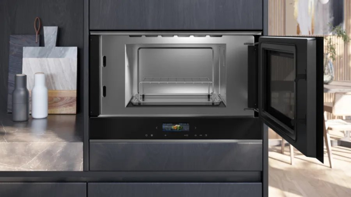 Cuptor cu Microunde Incorporabil Siemens, 900 W, 21 L, Touch, Grill, Negru pukika.ro [2]