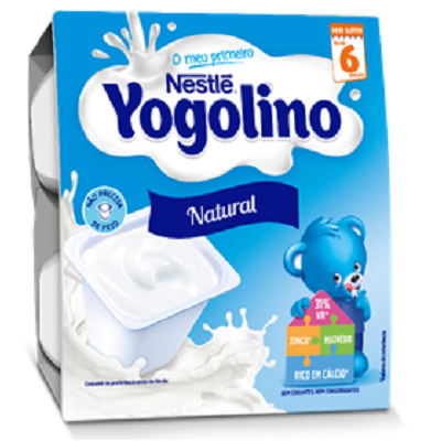 Desert natural Yogolino Nestle, +6 luni, 4x 100g [1]