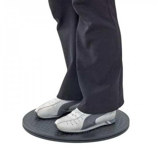 Disc rotativ pentru transferul persoanelor cu dizabilitati, greutate maxima 115 Kg, Negru pukika.ro [2]