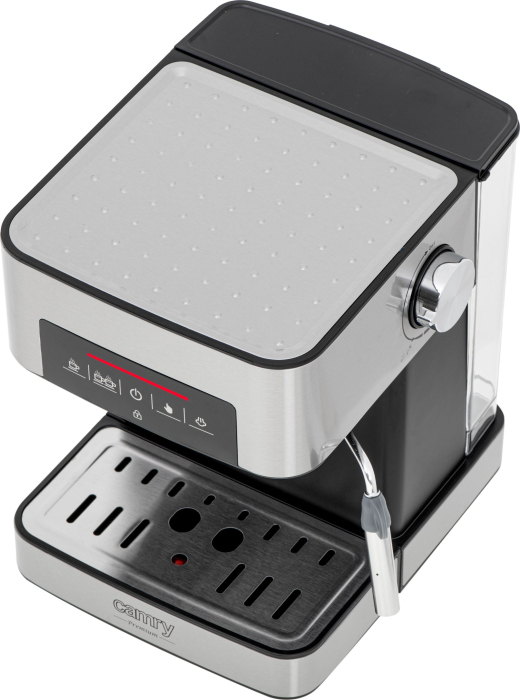 Espressor Automat Adler CR 4410, 850 W, 15 bar, Espresso, Cappuccino, Touch, Rezervor 1.6 L, Gri pukika.ro [2]