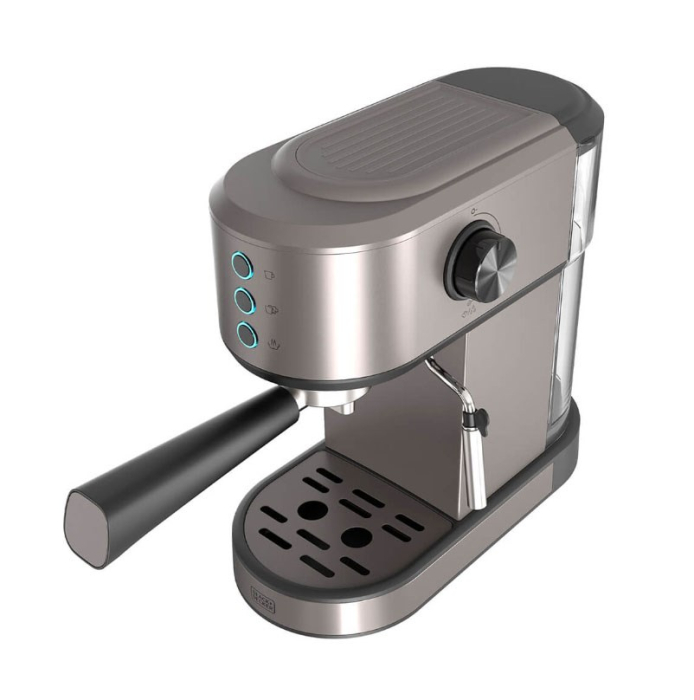Espressor Automat Black+Decker ES9200090B, 1350 W, 20 bar, Gri pukika.ro [2]