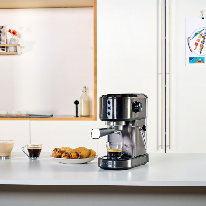 Espressor Automat Black+Decker ES9200090B, 1350 W, 20 bar, Gri pukika.ro [9]