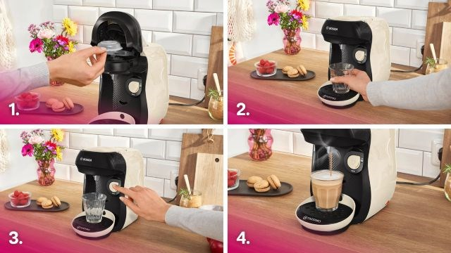 Espressor Automat Bosch, 1400 W, 3.3 bar, Rezervor 0.7 L, Negru pukika.ro [3]