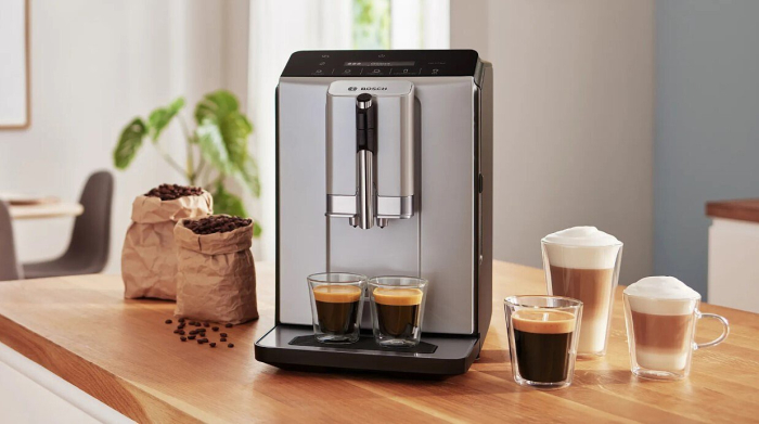 Espressor Automat Bosch Serie 2, 1300 W, 15 bar, Touch, Rezervor 1.4 L, Gri pukika.ro [7]