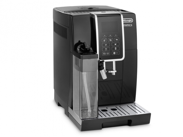 Espressor Automat De’Longhi Dinamica ECAM 350.55.B, 1450W, 15 Bar, LatteCrema, Display LCD, 1.8 L, Negru pukika.ro [2]