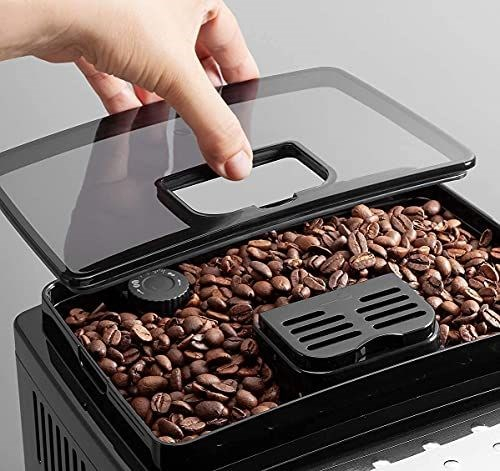Espressor Automat De’Longhi Magnifica ECAM 21.110.B, 1450W, 15 Bar, Rasnita Integrata, Cafea, Espresso, Cappuccino, Spumare Manuala, Rezervor 1.8 L, Negru pukika.ro [5]