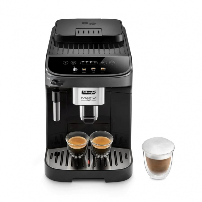 Espressor Automat De’Longhi Magnifica Evo ECAM 290.21.B, 1450W, 1.8L, 15 Bari, Spumare Manuală, Espresso, Cappuccino, Negru pukika.ro [1]