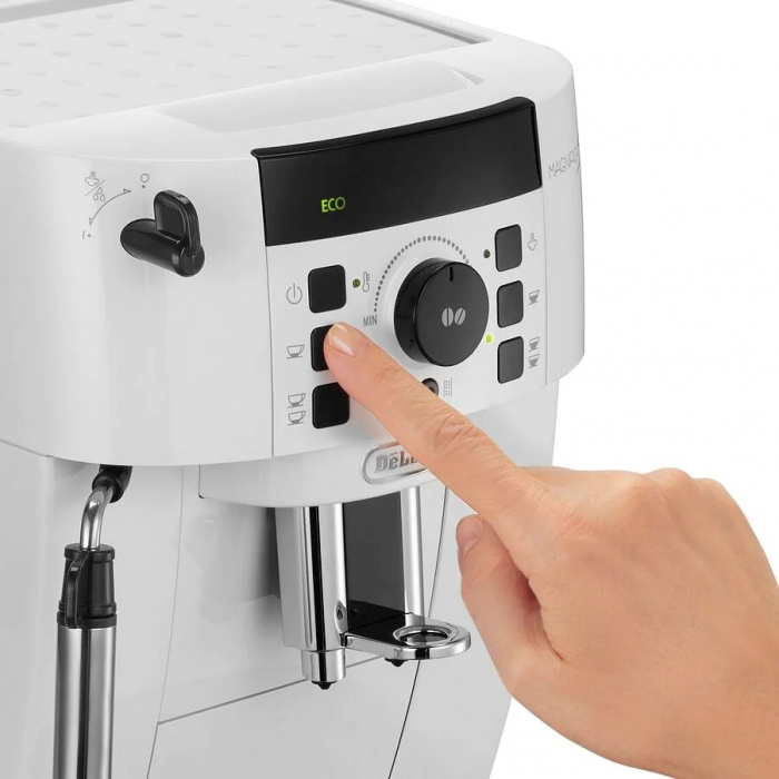 Espressor Automat De’Longhi Magnifica S ECAM 21.117.W, 1450W, 15 Bar, Râșniță Integrată, Espresso, 1.8 L, Alb pukika.ro [3]