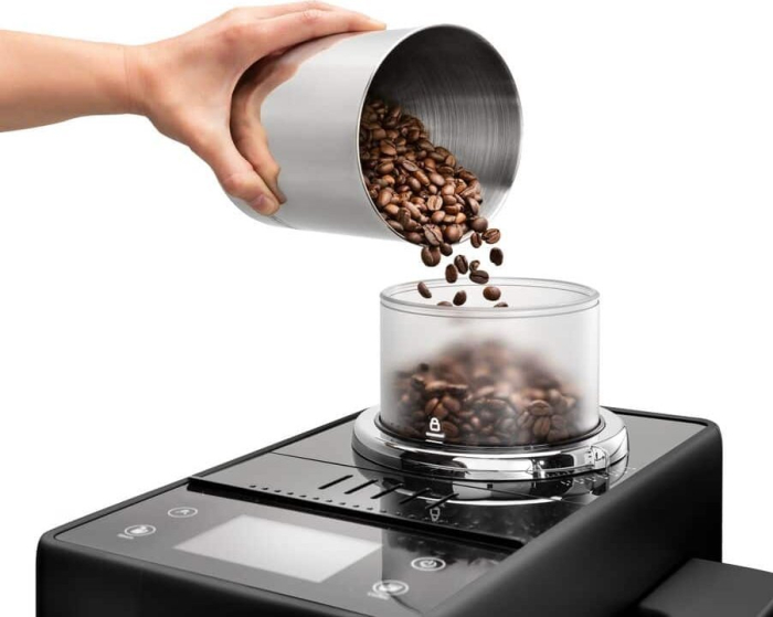 Espressor Automat De’Longhi Rivelia EXAM440.35.B, 1450 W, Touch, Cappuccino, Americano, Rezervor 1.4 L, Negru pukika.ro [3]