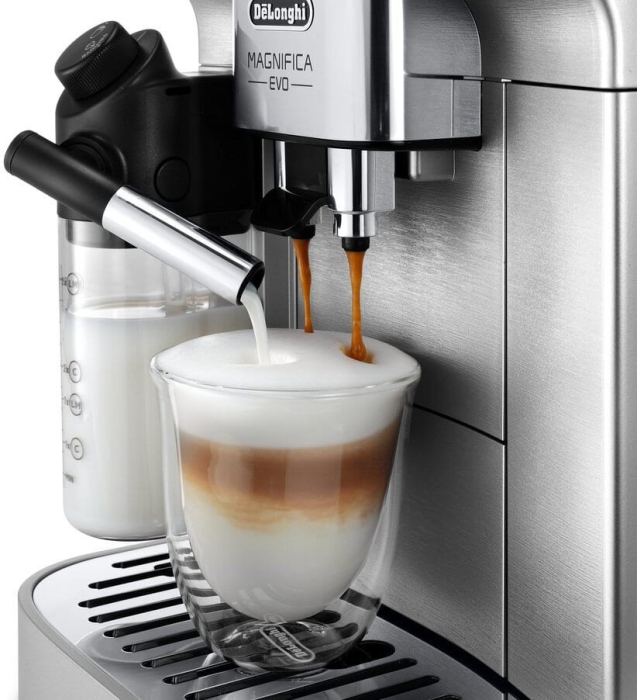 Espressor Automat DeLonghi, 1450 W, 15 bar, Touch, Rezervor 1.8 L, Gri pukika.ro [3]