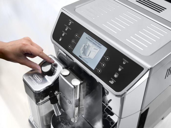 Espressor Automat DeLonghi, 1450 W, 19 bar, Touch, Rezervor 2 L, Gri pukika.ro [3]