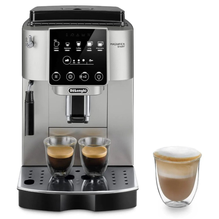 Espressor Automat DeLonghi ECAM 220.30.SB, 1450 W, 15 bar, Cappuccino, Latte, Rezervor 1.8 L, Gri pukika.ro [1]