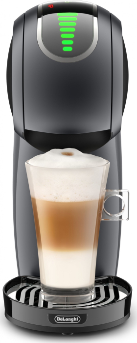 Espressor Automat DeLonghi Genio S Touch Dolce Gusto EDG426.GY, 1400 W, 15 bar, Touch, Rezervor 0.8 L, Negru pukika.ro [2]