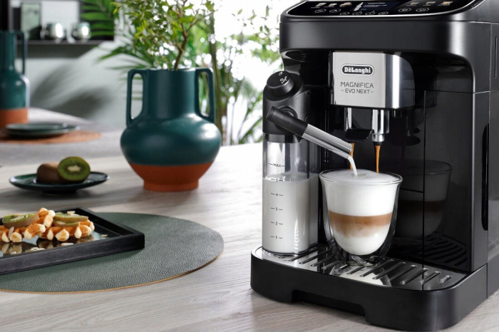 Espressor Automat DeLonghi Magnifica Evo Next ECAM310.60.GB, 1450 W, 15 bar, Touch, Rezervor 1.8 L, Negru pukika.ro [2]