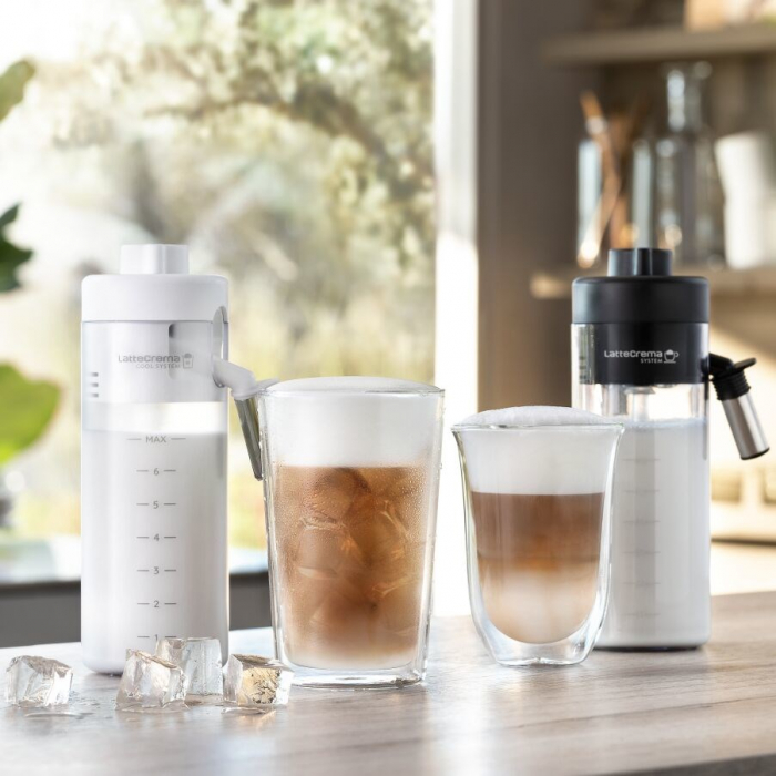 Espressor Automat Eletta Explore De’Longhi ECAM 450.65.G Dinamica Plus, 1450W, 15 Bar, Cappuccino, Americano, Macchiato, LatteCrema, Ecran TFT, 1.8 L, Gri pukika.ro [4]