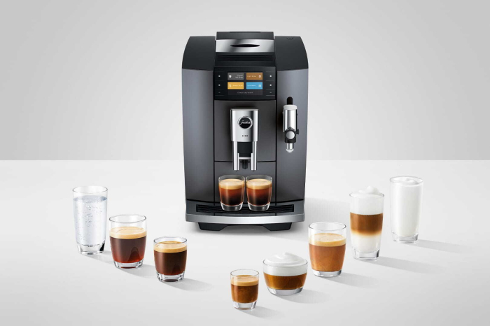 Espressor Automat Jura E10, 1450 W, 15 bar, Touch, Rezervor 1.9 L, Gri pukika.ro [5]