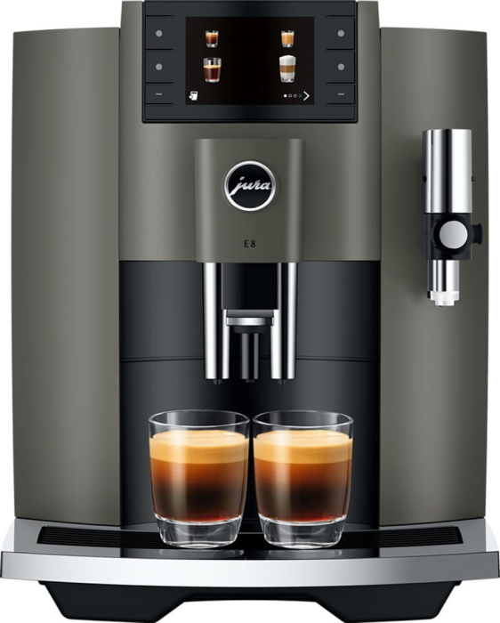 Espressor Automat Jura E8, 1450 W, 15 bar, Rezervor 1.9 L, Dark Inox pukika.ro [2]