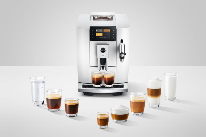 Espressor Automat Jura E8, 1450 W, 15 bar, Touch, Rezervor 1.9 L, Alb pukika.ro [9]