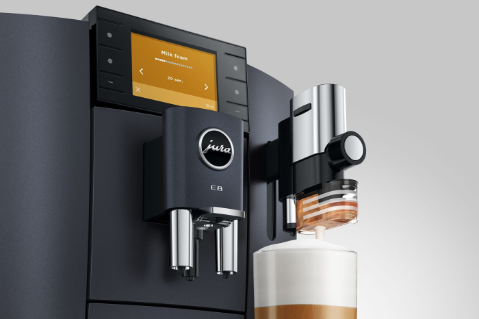 Espressor Automat Jura E8, 1450 W, 15 bar, Touch, Rezervor 1.9 L, Negru pukika.ro [7]