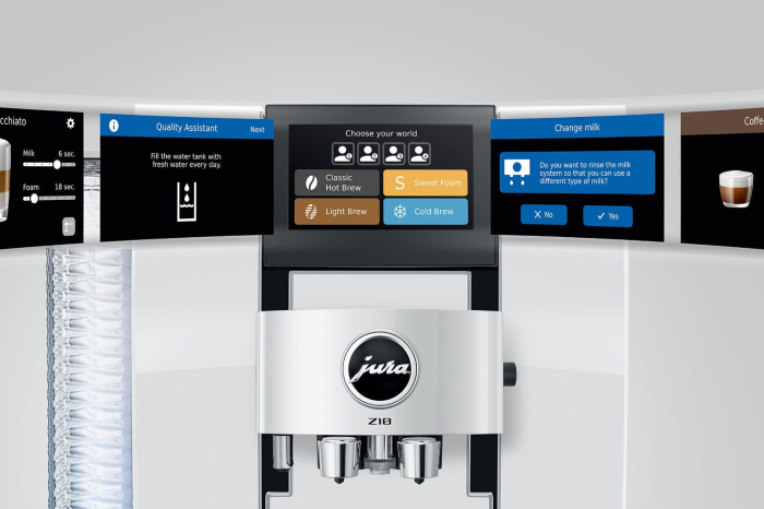 Espressor Automat Jura Z10, 1450 W, 15 bar, Touch, Rezervor 2.4 L, Alb pukika.ro [7]