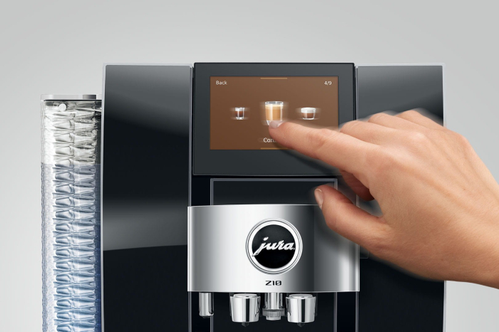 Espressor Automat Jura Z10, 1450 W, 15 bar, Touch, Rezervor 2.4 L, Negru  pukika.ro [9]