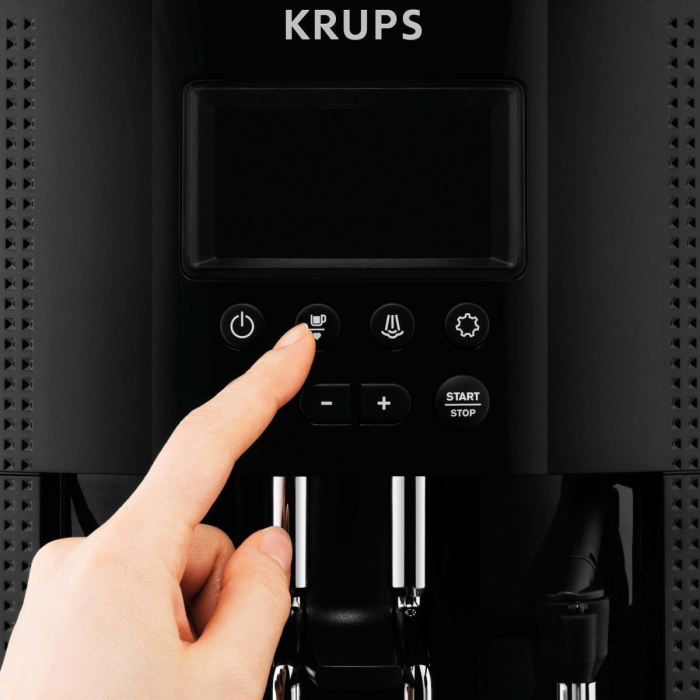 Espressor Automat Krups, 1450 W, 15 bar, Rezervor 1.7 L, Negru pukika.ro [3]