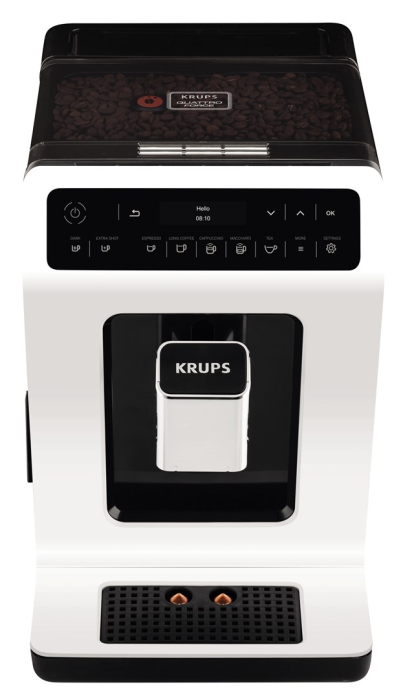 Espressor Automat Krups Evidence EA8901, 1450 W, 15 bar, Cappuccino, Americano, Ristretto, Rezervor 2.3 L, Alb pukika.ro [4]