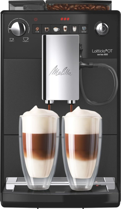 Espressor Automat Melitta F300-103, 1450 W, Cappuccino, Latte, Rezervor 1.5 L, Negru pukika.ro [2]