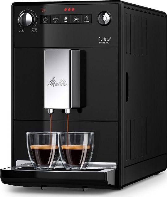Espressor Automat Melitta Purista F23/0-102, 15 Bar, 1450 W, Cafea Boabe, Espresso, Americano, Rezervor 1.2 L, Negru pukika.ro [3]