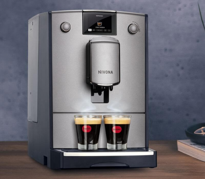 Espressor Automat Nivona CafeRomatica NICR 695, 1455 W, Cafea, Espresso, Cappuccino, Ceai, 15 Bar, 2.2 L, Gri pukika.ro [2]