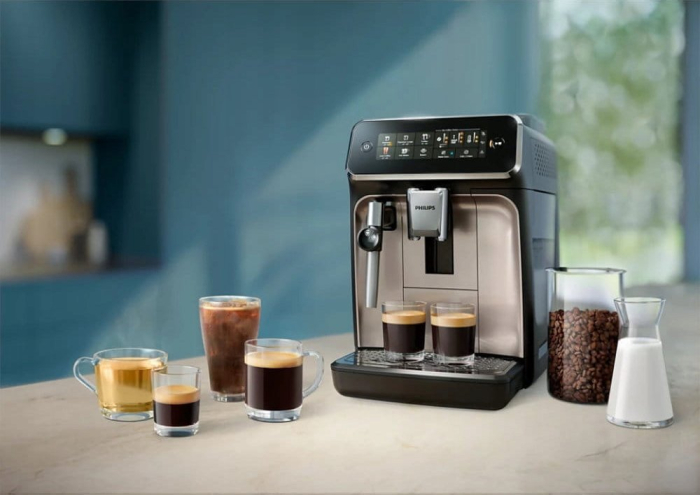 Espressor Automat Philips, 1500 W, 15 bar, Touch, Rezervor 1.8 L, Negru pukika.ro [5]