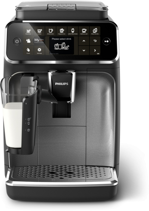 Espressor Automat Philips 4300 series, 1500 W, 15 bar, Touch, Rezervor 1.8 L, Negru pukika.ro [3]