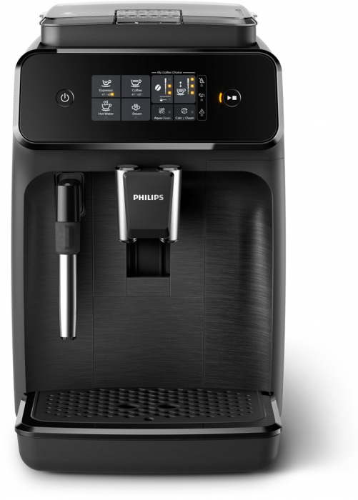 Espressor Automat Philips EP1220/00, 1500W, 15 Bar, Râșniță Ceramică, Cafea, Espresso, Spumare Manuală, 1.8 L, Negru pukika.ro [4]