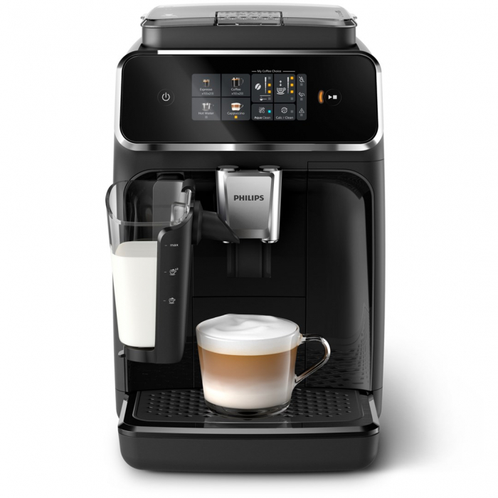 Espressor Automat Philips EP2331/10, LatteGo, 1500 W, 15 bar, Espresso, Cappuccino, Display Tactil, Negru pukika.ro [4]