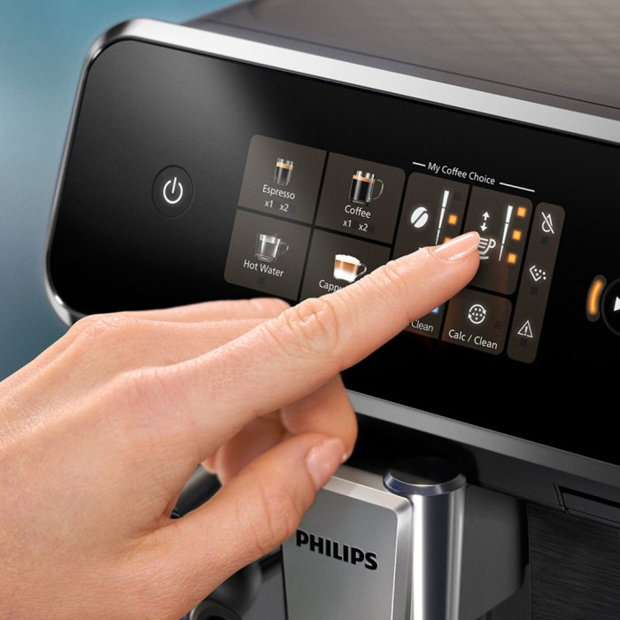 Espressor Automat Philips EP2331/10, LatteGo, 1500 W, 15 bar, Espresso, Cappuccino, Display Tactil, Negru pukika.ro [6]
