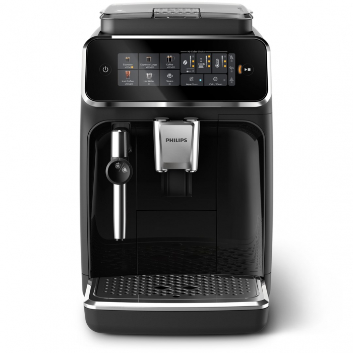 Espressor Automat Philips EP3321/40, 1500 W, Cafea, Espresso si Cappuccino, 15 Bar, Rezervor 1.8 L, Negru pukika.ro [3]