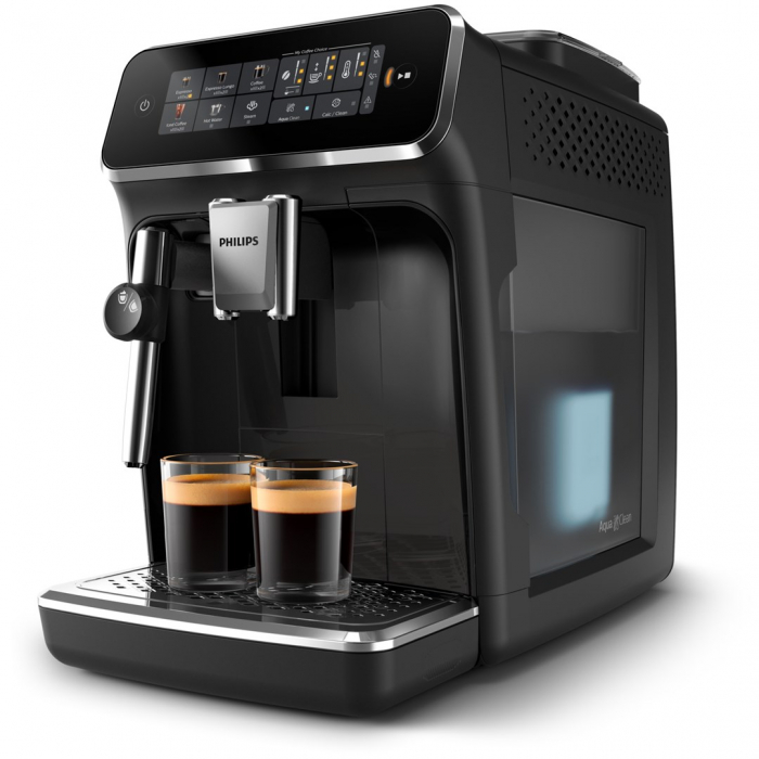 Espressor Automat Philips EP3321/40, 1500 W, Cafea, Espresso si Cappuccino, 15 Bar, Rezervor 1.8 L, Negru pukika.ro [1]
