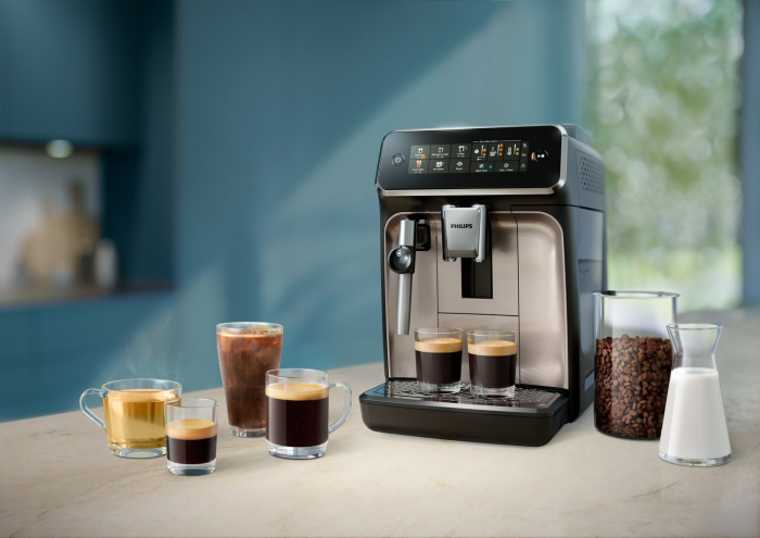 Espressor Automat Philips EP3321/40, 1500 W, Cafea, Espresso si Cappuccino, 15 Bar, Rezervor 1.8 L, Negru pukika.ro [2]