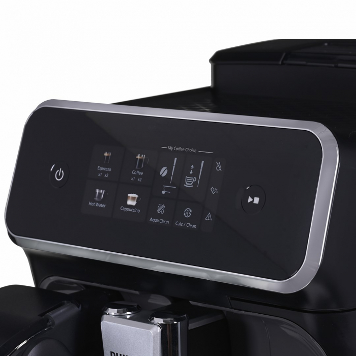 Espressor Automat Philips Series 2200 EP2334/10, 1500W, 15 Bar, LatteGo, Touch Display, Cafea, Espresso, Cappuccino, Spumare Lapte, 1.8 L, Negru pukika.ro [7]