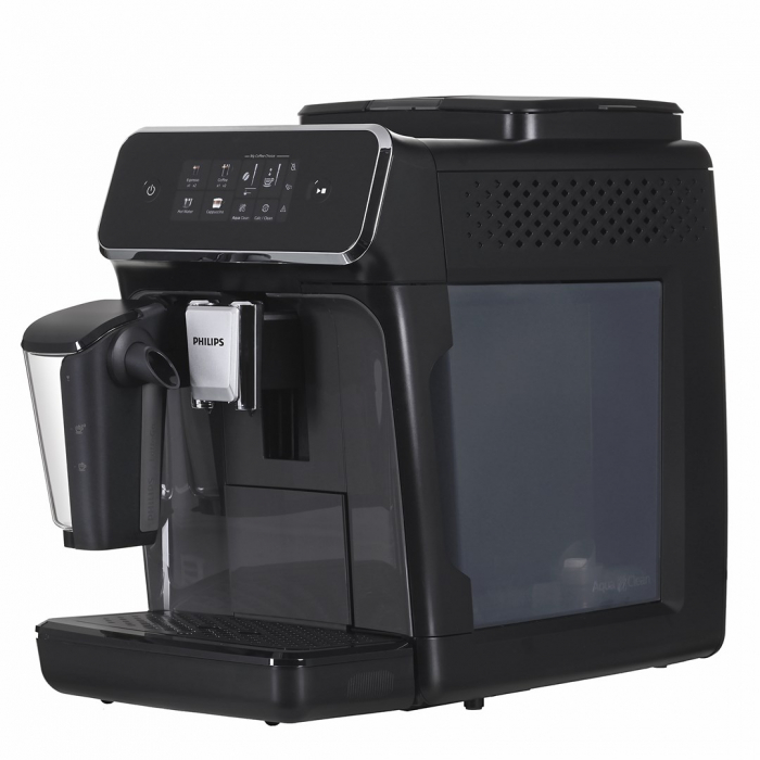 Espressor Automat Philips Series 2200 EP2334/10, 1500W, 15 Bar, LatteGo, Touch Display, Cafea, Espresso, Cappuccino, Spumare Lapte, 1.8 L, Negru pukika.ro [3]