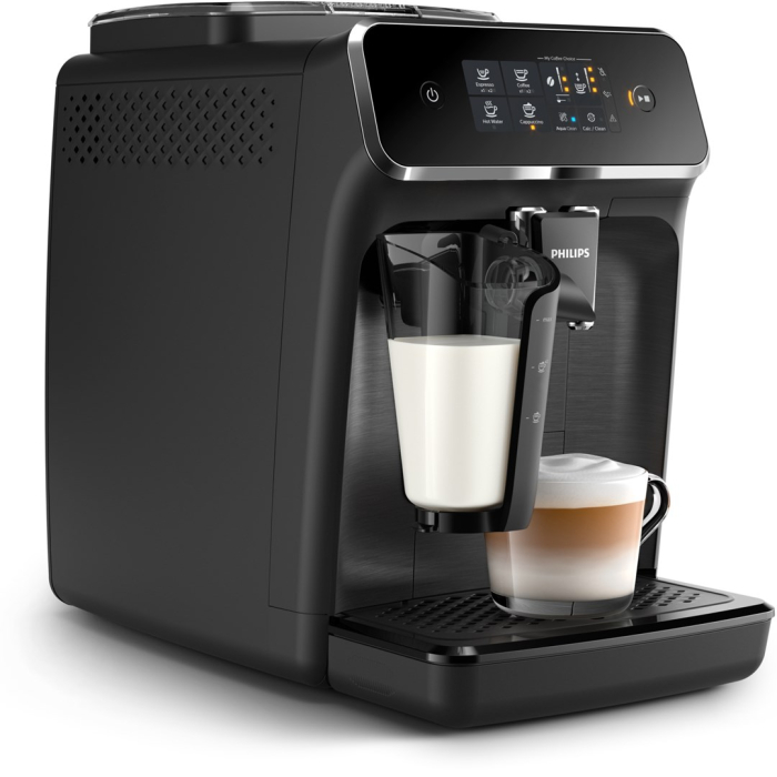 Espressor Automat Philips Series 2200 LatteGo EP2230/10, 1500 W, 15 bar, Sistem LatteGo, Panou Touch, 1.8 L, Negru pukika.ro [3]